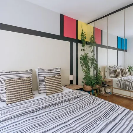 Opulent Ideal For 4 Buttes Chaumont! Appartement