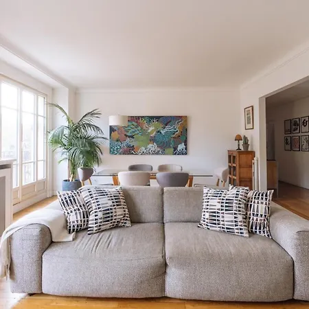 Appartement Opulent Ideal For 4 Buttes Chaumont! Paris